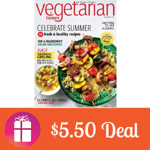 Deal $5.50 for Vegetarian Times Magazine
