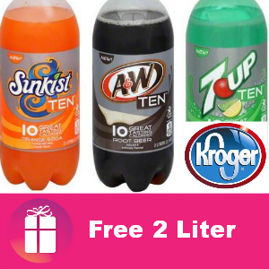 Free 2-Liter 7UP Ten at Kroger