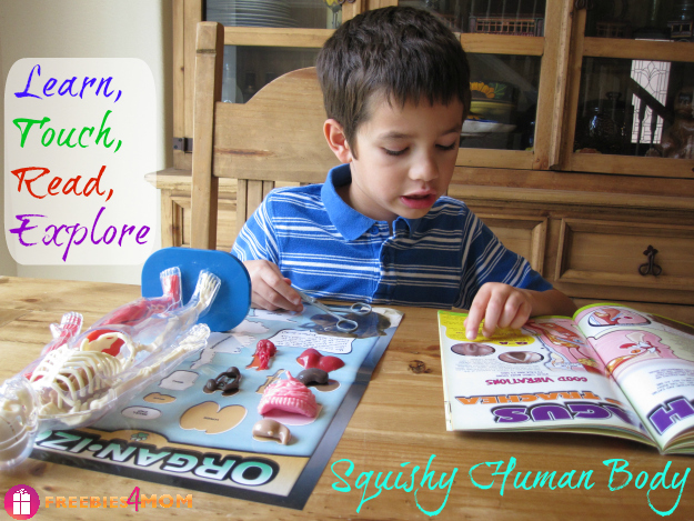 Squishy Human Body: Learn, Touch, Read, Explore