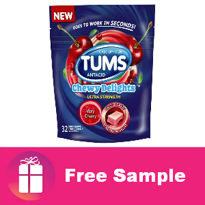 New Target Sample: Tums Chewy Delights