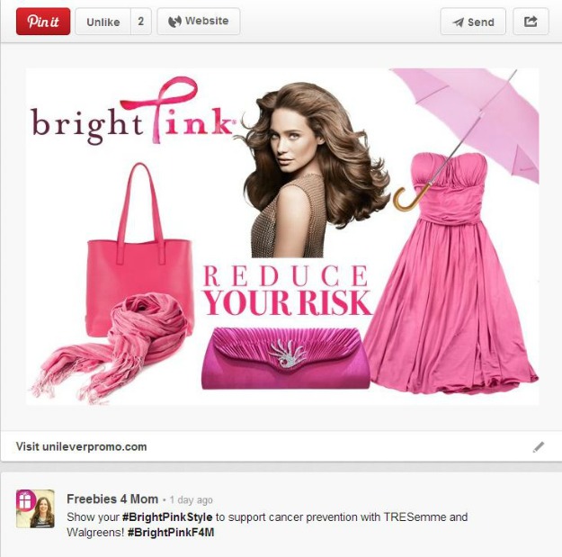 Bright Pink Style Fashion Board