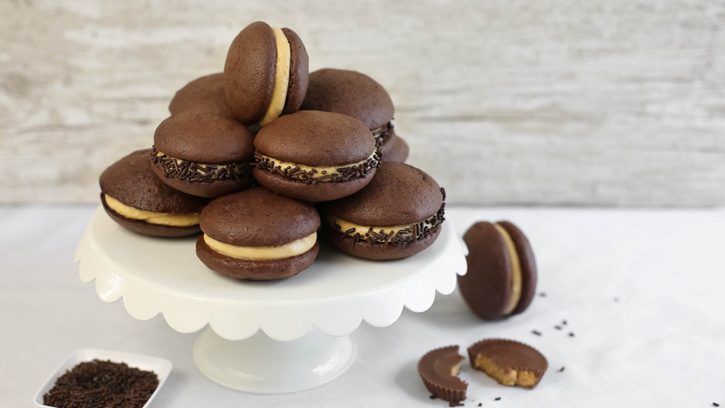 Reese's Peanut Butter Chocolate Whoopie Pies