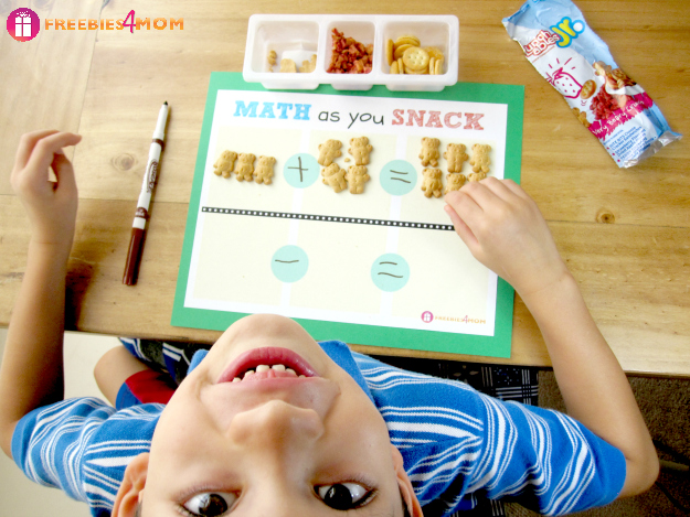 Math as you Snack with Lunchables #LunchablesJR #shop (free printable)