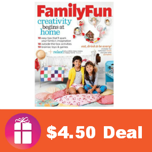 Deal $4.50 for Family Fun