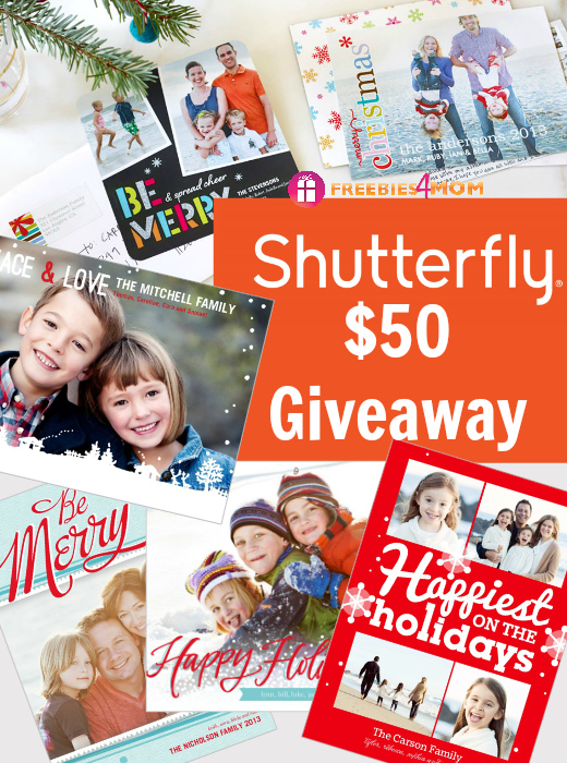 $50 Shutterfly Holiday Cards Giveaway