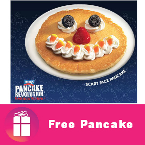 Free Halloween Pancake for Kids at IHOP