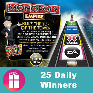 Sweeps Monopoly Empire Promotion