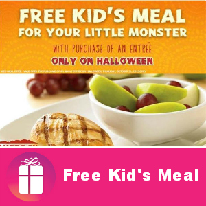 Free Kids Meal at Outback Steakhouse Oct. 31