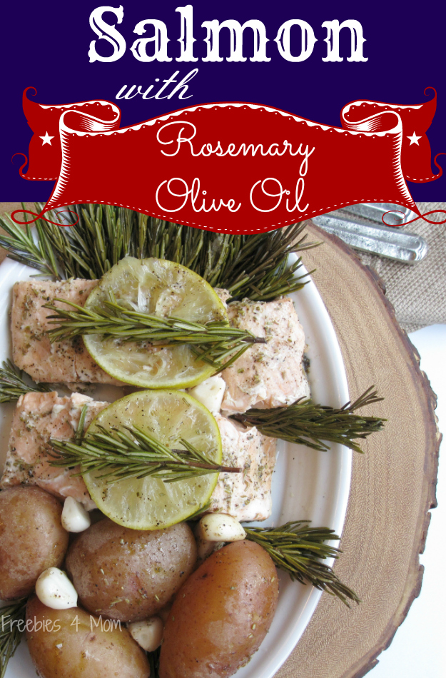Salmon with Rosemary Olive Oil