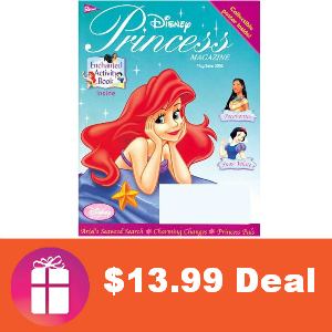 Deal $13.99 for Disney Princess Magazine