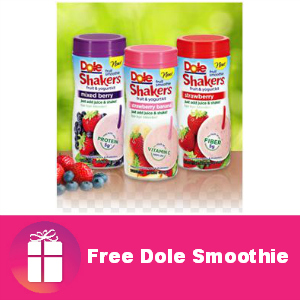 Free Dole Smoothie at Kroger