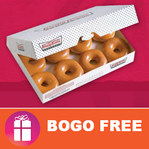 Krispy Kreme Cards - 10 BOGO Dozen FREE Offers - Guaranteed 2-4 Day Delivery