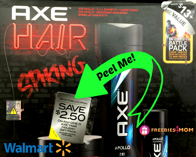 Axe Gift Packs $7.38 at Walmart