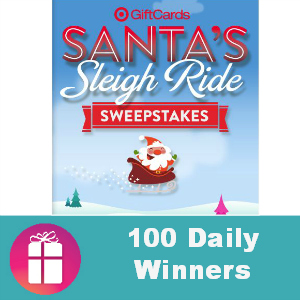 Sweeps Target Santa's Sleigh Ride