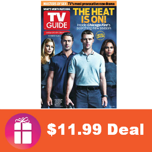 Deal $11.99 for TV Guide