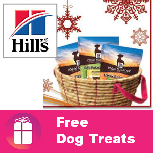 Free Hill's Ideal Balance Dog Treats ($8.85 value)