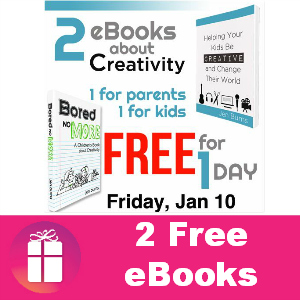 2 Free eBooks About Creativity *Jan. 10 Only*