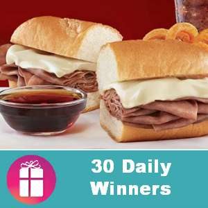 Sweeps Arby's French Dip & Swiss 