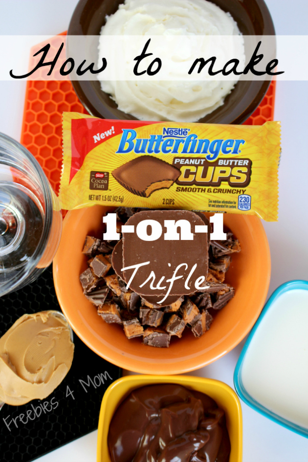 How to make Butterfinger Cups 1-on-1 Trifle Dessert #NewFavorites #shop