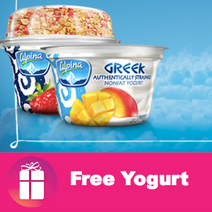 Free Alpina Greek Yogurt