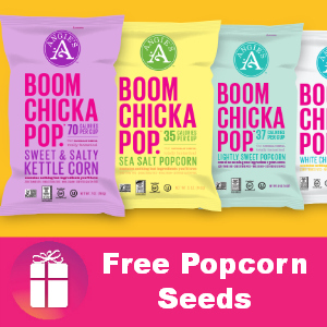 Free Boomchickapop Popcorn Seeds