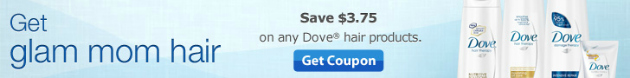 $3.75 Dove Hair Care Coupon