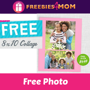 Free 8x10 Collage at Walgreens