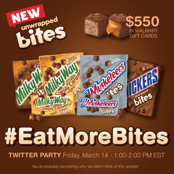 #EatMoreBites Twitter Party
