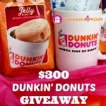$300 Dunkin' Donuts Giveaway Winner: Lauren W. - Freebies 4 Mom