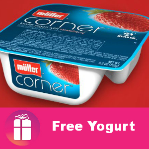 Free Muller Yogurt at Kroger