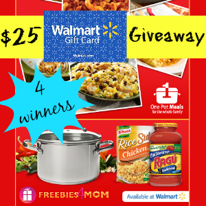 One Pot Meals Giveaway