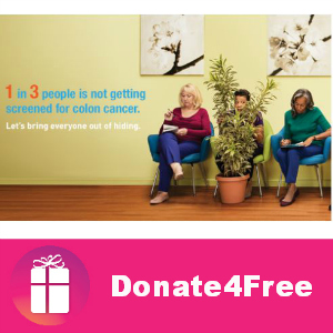 Donate4Free: Help Fight Colon Cancer