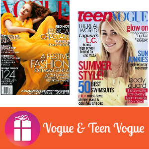 Deal Vogue & Teen Vogue Magazines