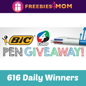 Sweeps Bic 4-Color Pen Giveaway 