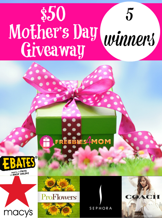 $50 Mother's Day Giveaway