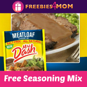 Free Mrs. Dash Meatloaf Seasoning Mix
