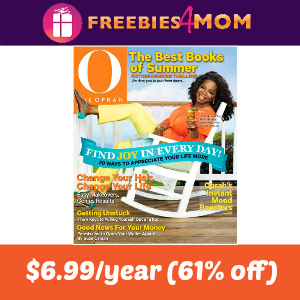 Deal O, The Oprah Magazine $6.99 (61% Off)