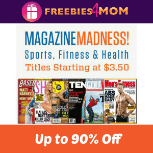 Deal Sports Magazines Up to 90% Off
