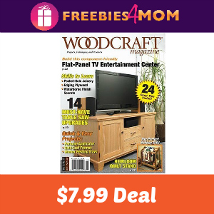 Deal Woodcraft Magazine for $7.99 (was $19.97)