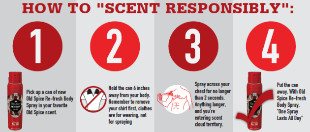 Old Spice How To Scent Responsibly