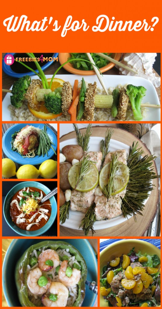 🍋What's for Dinner? Recipe Roundup Freebies 4 Mom