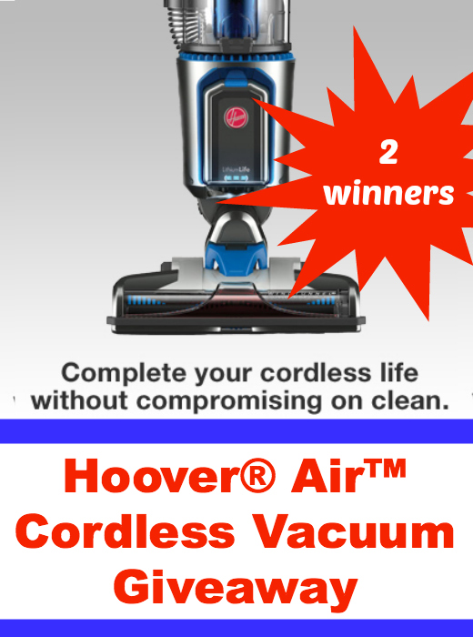 Hoover Air Cordless Vacuum Giveaway