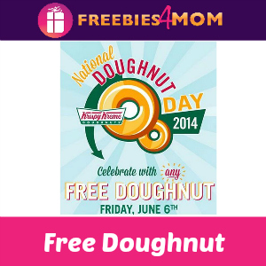 Free Krispy Kreme Doughnut June 6