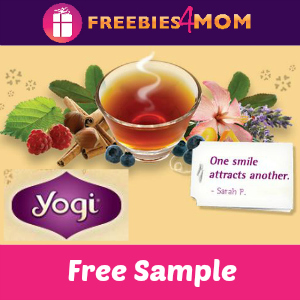 Gift a Free Sample of Yogi Tea