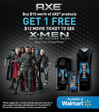 Free Movie Ticket Offer from AXE®