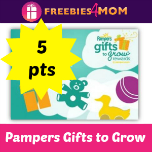 5 pt Pampers Gifts to Grow Code