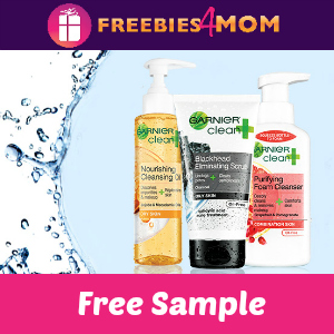 Choose Your Free Sample of Garnier Clean+
