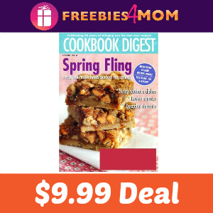 Magazine Deal: Cookbook Digest $9.99