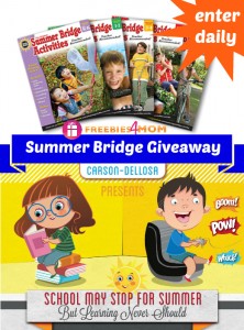 *Closed* Summer Bridge Activities Giveaway - Freebies 4 Mom