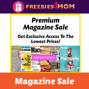 Magazine Sale: Premium Magazines